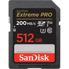 SanDisk Extreme PRO 512GB 200mbps SDXC UHS-I Memory Card (SDSDXXU-512G-GN4IN)